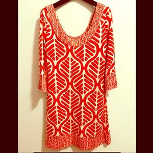 Diane Von Furstenberg Scoop Neck Dress